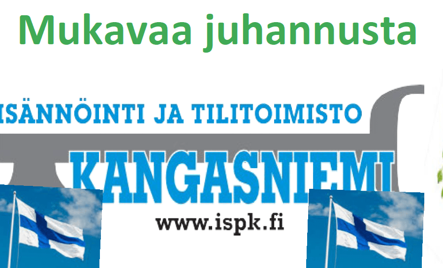 Mukavaa juhannusta 2020