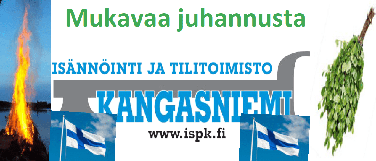 Mukavaa juhannusta 2020